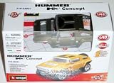 Bburago Die-Cast Model Kit -- Hummer Hx Concept Car NEW Batch Box 35100 9