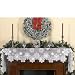 Snowflake Mantle Scarf with Lights