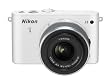 Nikon 1 J3 Systemkamera (14 Megapixel, 7,6 cm (3 Zoll) LCD-Display, Full HD) Kit inkl. 1 Nikkor 10-30 mm VR-Objektiv wei�
