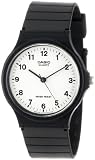 Casio Men's MQ24-7B Analog Black Resin Strap Watch