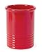 Chantal 2 Quart 5 1 2 Inch x 7 Inch Ceramic Ringed Utensil Holder, Glossy Red