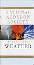 National Audubon Society Field Guide to North American Weather