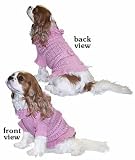 PINK POINTELLE SWEATER DRESS - XSMALL