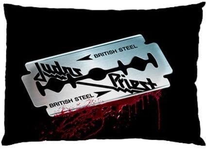 Home Pillow Art Butuku Judas Priest Pillow Case Two Side Cover Rectangle Pillowcases Code B 20x30 inch