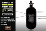 Guerrilla Air 70/4500 Carbon Fiber Tank - High Pressure - Black