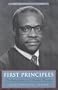 First Principles: The Jurisprudence of Clarence Thomas