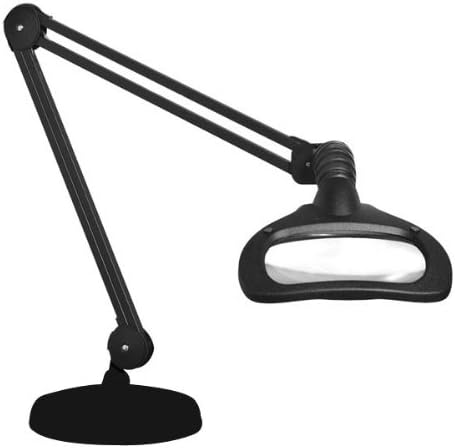 WAVE LED-ESD Magnifier-30in Arm-3.5D-Base-Black
