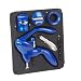 Metrokane Houdini 6-Piece Wine Tool Kit, Blue