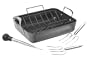 Calphalon Contemporary Nonstick Roaster with Rack, Baster, Injector, and Lifters