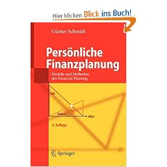 Pers�nliche Finanzplanung: Modelle und Methoden des Financial Planning