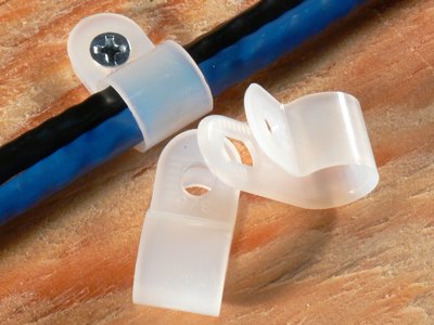 3/8 Inch Cable Clamp - 100 Pack