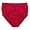 100% Stretch Nylon Cheerleading Brief Trunks, AS, Red