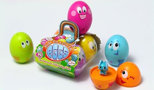 Hide’Em & Find ‘Em Eggs – 4pack (Random Colors)