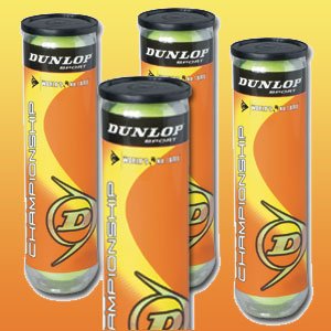 Dunlop Championship Tennisbälle 2 x 4er Dosen