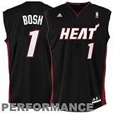 NBA Youth Miami Heat Chris Bosh Road Replica Jersey  (Black, Medium)