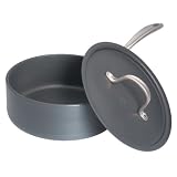 Calphalon D87821/2P Commercial Hard-Anodized 2-1/2-Quart Shallow Saucepan with Lid (Kitchen)
