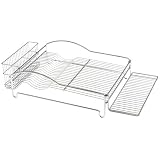 Amco Ultra Dish Rack Set, Chrome Plated