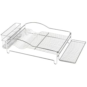 Amco Ultra Dish Rack Set, Chrome Plated by Amco