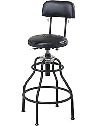 Sports: Harley Davidson Bar Stool Bar and Shield - Backed Adjustable Height - Ace Product Management Group