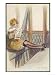 An Emancipated Lady in a Train from a Male Point of View Art Giclee Poster Print by L...