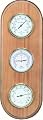 Chaney Instrument Oak Finished Weather Station