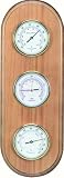Chaney Instrument Oak Finished Weather Station