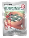 Kikkoman - Instant Tofu-Spinach Miso Soup Mix 1.05 Oz.