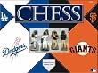 Dodgers vs. Giants Chess Board Game