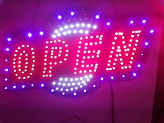 Open Led Sign 2011 Style