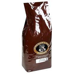 Jeremiah's Pick Coffee Organic Ethopia 100% Arabica, Whole Bean, 5-Pound Bag