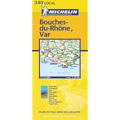 Bouches-du-Rhone (Michelin Local Maps)