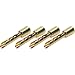 Belkin PureAV AV54000 Gold Screw-On Banana Plugs, 4-Pack