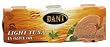 DANI Light Tuna in Olive Oil, 3-Count, 3-Ounce Easy Open Cans (Pack of 4)