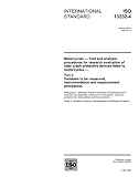 ISO 13232-4:2005, Motorcycles - Test and analysis procedures for research evaluation of rider crash protective devices fitted to motorcycles - Part 4: ... instrumentation and measurement procedures