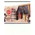 Antique Vintage Laundry Room Items on Shelf Wallpaper Border