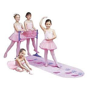 Bella Dancerella - Home Ballerina Studio with VHS Instruction Video and Ballet Bar