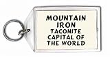 Mountain Iron: Taconite Capital Of The World Keychain