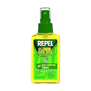 Repel Lemon Eucalyptus Natural Insect Repellent, 4-Ounce Pump Spray