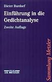 Einführung in die Gedichtanalyse