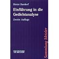 Einf�hrung in die Gedichtanalyse