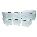 Kitchen & Housewares : Iris Stor-n-Slide Set of 6 Deep Totes