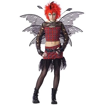 Teen Punk Rockin Fairy Costume