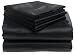 Scent-Sation Satin Alternatives Twin Sheet Set, Black