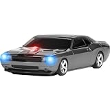 Road Mice Wireless Dodge Challenger Optical Mouse - Gray