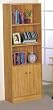 NEW 4-TIER BOOKCASE W. DOORS