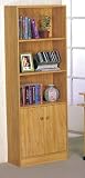 NEW 4-TIER BOOKCASE W. DOORS
