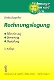 Rechnungslegung. Bilanzierung und Bewertung nach HGB/IAS/IFRS