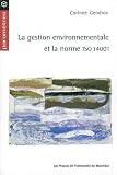 Gestion environnementale et iso 14001