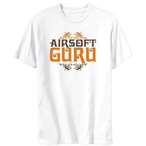 Airsoft Guru Hobbies Herren T-Shirt (Weiß, Größen X-Small - XXX-Large) Airsoft Guru Hobbies Herren T-Shirt (Weiß, Größen X-Small - XXX-Large)