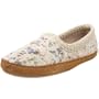 Daniel Green Women's Callie Detailed Wool Slipper,Oatmeal,6 M